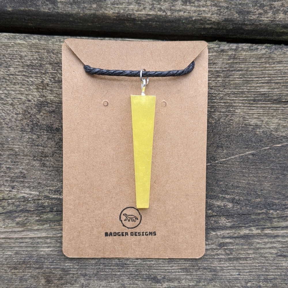 Yellow Crystal Healing Chakra Necklace